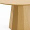 Homeroots 52" Natural Wood Pedestal Base Round Top Dining Table 721092 - alternate 2