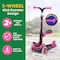 Lifemaster Kids 3-Wheel Scooter with Foldable Seat, LED Wheels, Adjustable Handlebar, Indoor/Outdoor Pink LIFMS11 - alternate 5