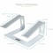 Startech.Com Laptop Stand for Desk, 11lb, Aluminum LAPTOP-STAND-SILVER - alternate 2
