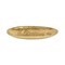 Homeroots 8" Gold Cast Iron Mod Abstract Face Oval Trinket Tray 571244 - alternate 1