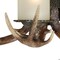 Vaxcel Yoho 3 Light Bronze Rustic Antler Bathroom Vanity Fixture W0046 - alternate 3