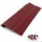 Waterlock Pro Aluminum Gutter Guard, Scotch Red, 50ft WP-5KS-050-SCR - alternate 1
