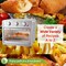 Brentwood Industries 1700w 24 Quart Stainless Steel Convection Air Fryer Toaster Oven AF-2410S - alternate 4