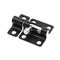 Prime-Line Door and Gate, Slide Barrel Bolt Latch 2 inch with Screws, Matte Black (Single Pack) U 117518 - alternate 1
