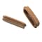 Homeroots Set of Two Brown Teak Wood Drawer Pull Knobs, 2PK 476581 - alternate 4
