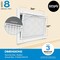Simply 12x24x1 Merv 8, Pleated Air Filter, High Capacity, 6PK S-08-06-12241 - alternate 3