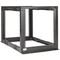 Rocstor SOLIDRACK 12U OPEN FRAME RACK 4-POST ADJUSTABLE DEPTH RACK -BLACK Y10E008-B1 - alternate 5