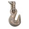 Mytee Products Hi-Viz Green Folding Handle Ratchet Load Chain Binder w/Grab Hook & Slip Hook CBRS-FH12-58SH-12GH - alternate 2