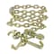 Mytee Products 5/16inx6ft G70 Tow Chain w/ RTJ & Grab Hook w/ Enlarged Links - Plain on One End, 2PK CH5166-RTJ-GH-Px2 - alternate 3