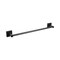 Pamex 24in x 5/8in Vina Collection Towel Bar Set with Square Roses Bright Chrome Finish BC14CP15824 - alternate 2