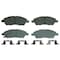 Wagner Brakes Disc Brake Pad Set-QC1592 QC1592 - alternate 1