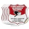 Signmission Bilingual 24 Hour Surveillance Shield Si, 4 inch X 4 inch, Vinyl Decal, 5PK SHI-D-5PACK-4-363 - alternate 1