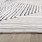 World Rug Gallery Bohemian Stripes Washable Non Slip Runner Rug 2 ft x 8 ft Ivory WR73IVORY2X8 - alternate 3