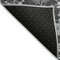 Homeroots 3' X 5' Charcoal Gray And Beige Floral Washable Indoor Outdoor Area Rug 605461 - alternate 3