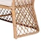 Bali & Pari Ellard Bohemian Light Honey Rattan 3-Piece Dining Nook Set 258-14178-14179-14154-ZORO - alternate 3