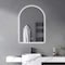 Homeroots 38" Clear Arch Unframed LED Lighted Bathroom Vanity Mirror 564832 - alternate 3