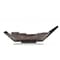 Homeroots 6in Dark Brown Novelty Wood Serving Tray With Handles 364375 - alternate 2