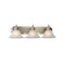 Design House Bristol 3-Light Satin Nickel Vanity Light Color/Finish Family 510263 - alternate 2