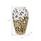 Homeroots 13" Gold And White Pierced Urn Porcelain Table Vase With Sculptural Details 569273 - alternate 5