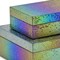 Homeroots Set of Two Rainbow And Gold Faux Shagreen Nesting Storage Boxes With Lids, 2PK 712932 - alternate 4