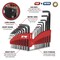 Performance Tool 25-Piece SAE and Metric Hex Key Set W80281 - alternate 2