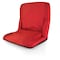 Picnic Time Family Of Brands NCAA NC State Wolfpack Ventura Reclining Stadium Seat with Back SupportRed 618-00-100-424-0 - alternate 3