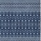 Homeroots 5' X 8' Navy Blue And Denim Blue Tribal Washable Indoor Outdoor Area Rug 582573 - alternate 4