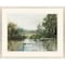 Homeroots Stillwater Lakeside Reflections Gold Framed Wall Art 558342 - alternate 1