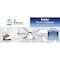 Home Impressions Twister 30'' White Ceiling Fan with Light Kit CF30TWI6WH-L - alternate 2