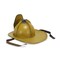 Homeroots 8" Yellow and Black Metal Fireman Hand Painted Figurine Tabletop Sculpture 489463 - alternate 3