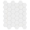 Msi Retro Bianco Hexagon SAMPLE Glossy Porcelain Mesh-Mounted Mosaic Tile ZOR-MD-0232-SAM - alternate 3