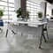 Flash Furniture Davis 72in. x 24in. HD Nesting Table w/Y-Legs, Modesty Panel, 1in. Thick White Tabletop, Gray Frame MT-M7224-Y-LEG-WHTGRY-GG - alternate 4