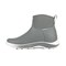 Dryshod Evalusion All Around Cuff Ankle Boot, Waterproof, Rubber, Comfortable, Grey/White, Women Size 10 EVA-WC-DGY-010 - alternate 2