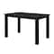 Global Furniture Usa Contemporary D8032 Black Dining Table & D9026 Dining Chair Silver D8032DT-BLK + D9026DC-SIL - alternate 4