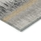 Homeroots 3' X 5' Gray Brown And Beige Striped Washable Indoor Outdoor Area Rug 598352 - alternate 5