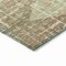 Homeroots 8' Fern Green And Beige Round Geometric Washable Indoor Outdoor Area Rug 632001 - alternate 4