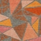 Homeroots 3' X 5' Rust Gray And Pink Geometric Washable Indoor Outdoor Area Rug 600390 - alternate 5