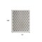 Homeroots 6' X 9' Ivory And Black Geometric Indoor Outdoor Area Rug 572909 - alternate 4