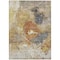 Homeroots 8' X 10' Taupe Black And Copper Abstract Washable Indoor Outdoor Area Rug 606028 - alternate 3