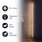 Jonathan Y Iris 59.5" LED Integrated Floor Lamp, Chrome JYL7007A - alternate 5