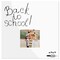M&T Displays Frameless Tempered Glass Dry Erase Board Magnetic Board - White - 17.72x17.72 inch T00MGB0345X2000 - alternate 1