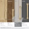 Amerock Mulholland 5-1/16 in 128 mm Center-to-Center Champagne Bronze Cabinet Pull BP53529CZ - alternate 4