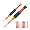 Klein Tools 10-in-2 Insulated Auto-Lock Screwdriver Set 32310INS - alternate 1