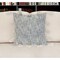Homeroots 18" Gray and White Striped Cotton Throw Pillow With Tassels 529296 - alternate 1