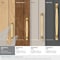 Amerock Highland Ridge 3 in 76 mm Center-to-Center Champagne Bronze Cabinet Pull BP55316CZ - alternate 2