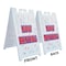 Signmission Now Renting, A-Frame & 2 Decals Installed, Heavy-Duty Plastic Frame SBHD-D-2436-Now Renting - alternate 3