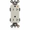 Leviton Straight Blade Receptacle, 5-20R, 20 A, 125V AC, Flush Mount, Isolated Ground MT163-IGT - alternate 1