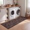 Jonathan Y Primrose Art Nouveau Floral Border Non-Slip Machine-Washable Taupe/Multi 2 ft. x 8 ft. Runner Rug BTF100F-28 - alternate 3