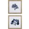 Homeroots Set of Two Deep Blue Sea Coral Watercolor Wall Art, 2PK 395658 - alternate 1