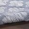 Homeroots 6' Denim Blue And Ivory Geometric Indoor Outdoor Area Rug 556289 - alternate 2